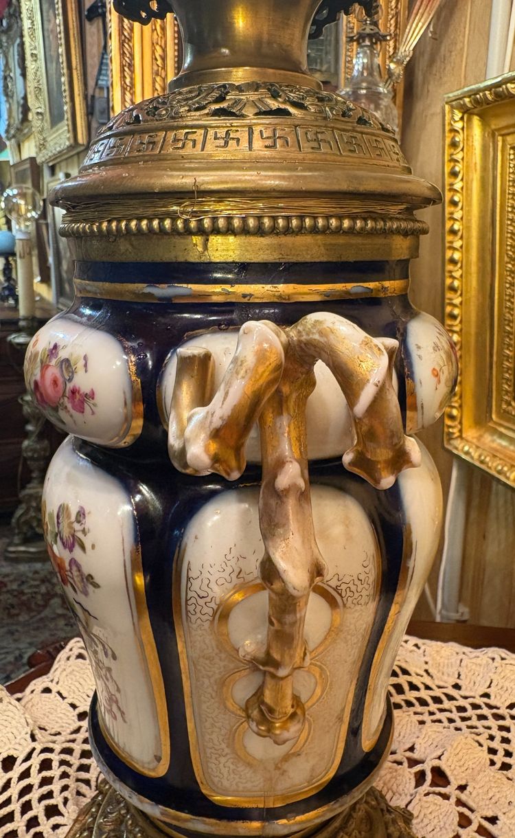 Lampada a paraffina, XIX secolo