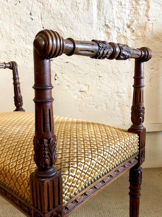 Banquette néoclassique, XIXe siècle 