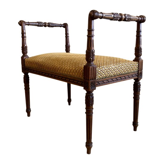 Banquette néoclassique, XIXe siècle 