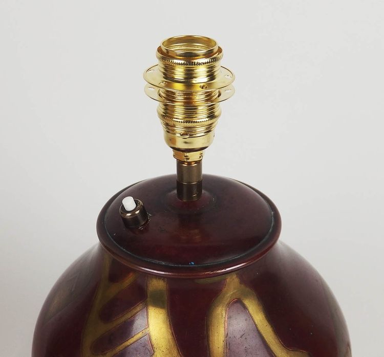 Art Deco table lamp by WMf Ikora