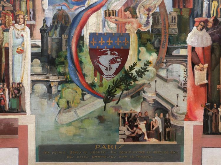 R.J. LIAUTARD, Geschichte von Paris (GRAND FORMAT)