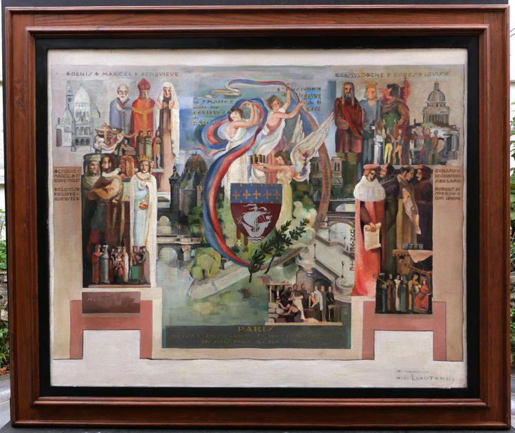 R.J. LIAUTARD, Geschichte von Paris (GRAND FORMAT)