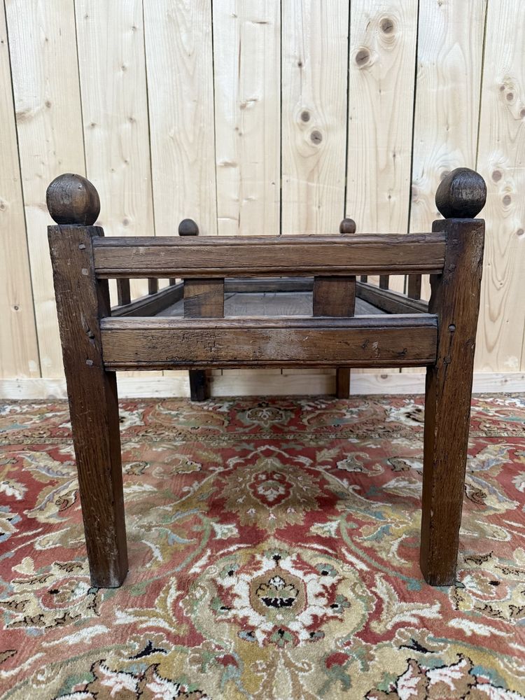 Solid oak planter