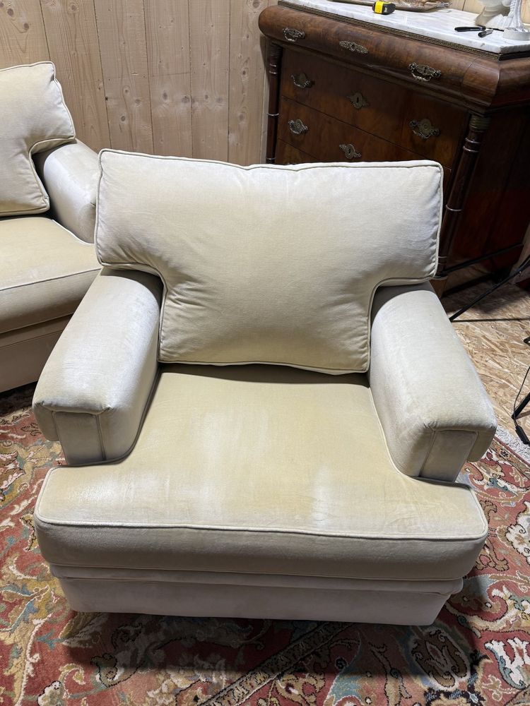 Salon canapé et deux fauteuils SCHWARTZ