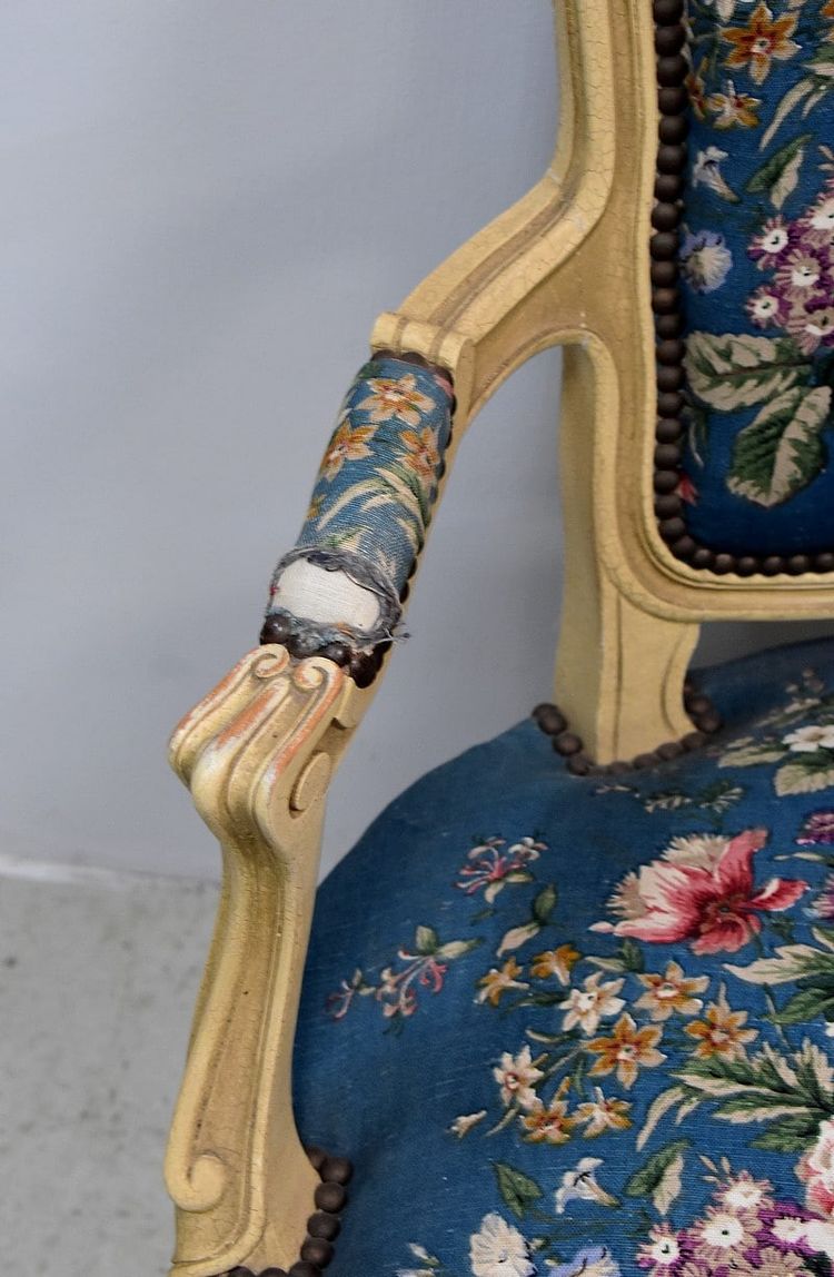 Louis XV armchair - 19th century