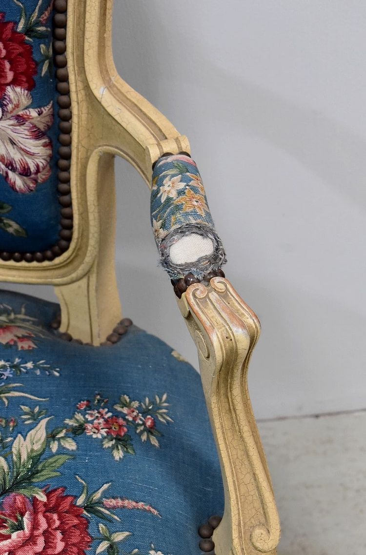 Louis XV armchair - 19th century