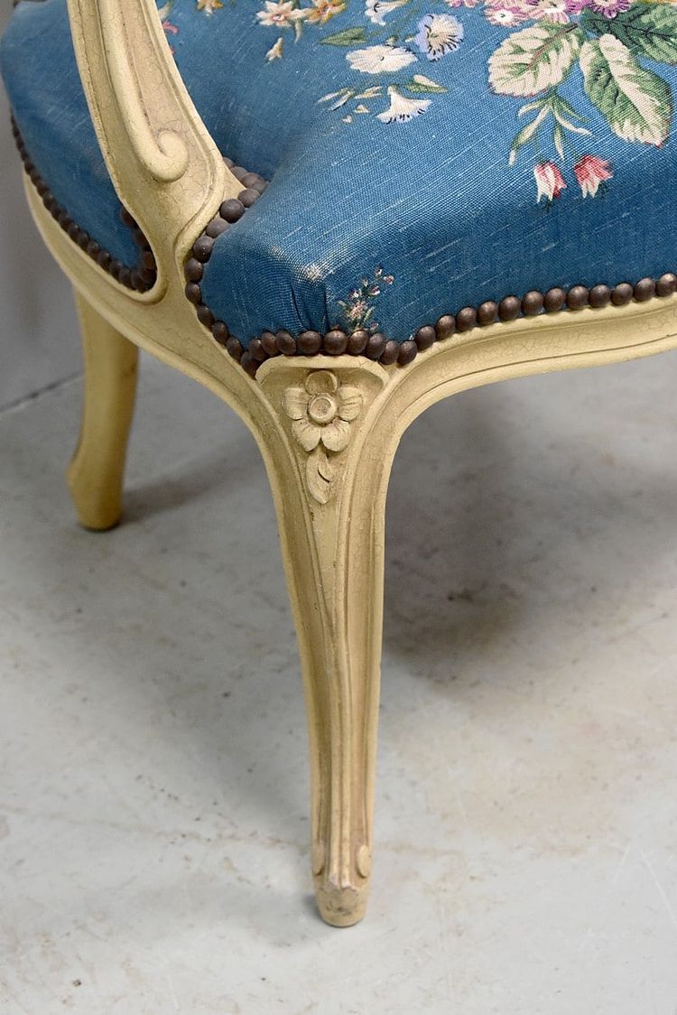 Louis XV armchair - 19th century