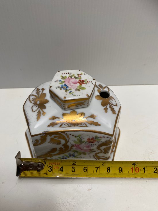 ENCRIER PORCELAINE 