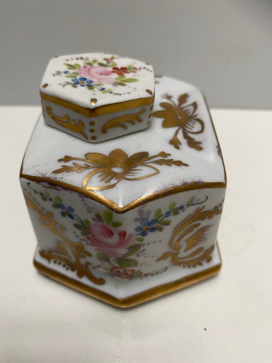 ENCRIER PORCELAINE 