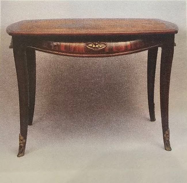 Louis Majorelle Schreibtisch Flach Jugendstil "Aux Trèfes"