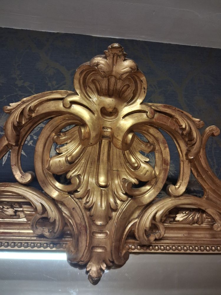 Miroir époque   XIX     196 x 140