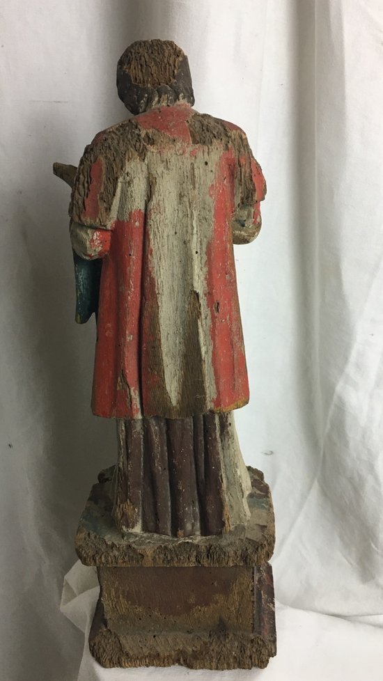 St Laurent, statue XVIIIE
