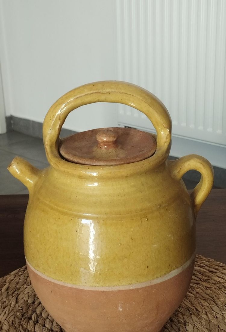 Jug, pitcher, earthenware jug, small water pitcher, glazed stoneware