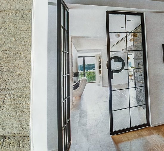 Tetti in vetro antico per lo studio Loft Orangery