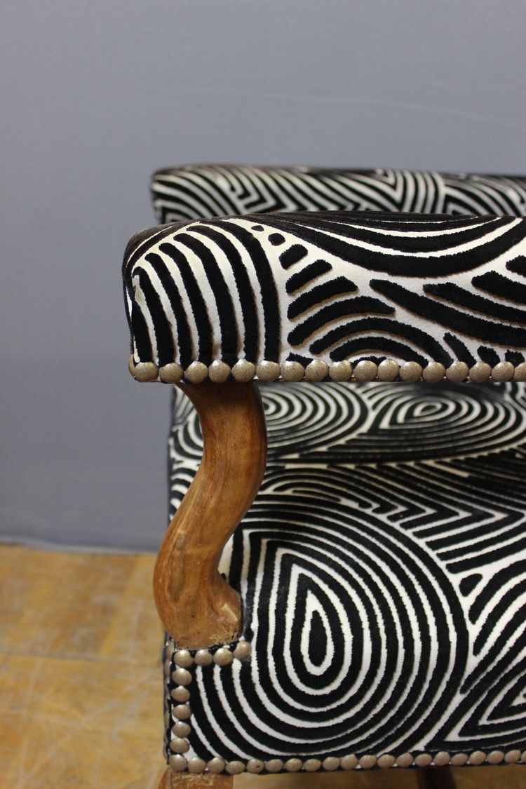 Fauteuil Louis XIV en noyer XVIII