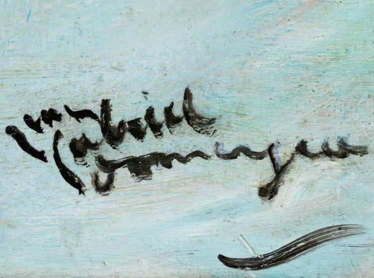 Jean Gabriel Domergue, large oil on panel, signed, 80.7×65.2 cm.