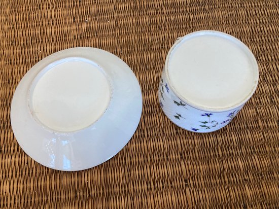 Teetasse aus Porzellan.