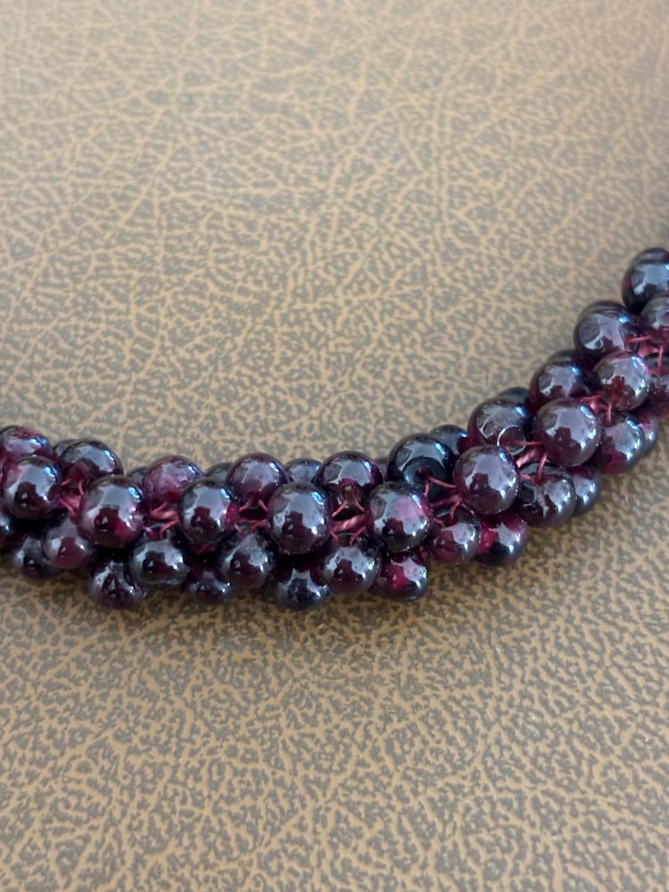 Collier Inde grenats 