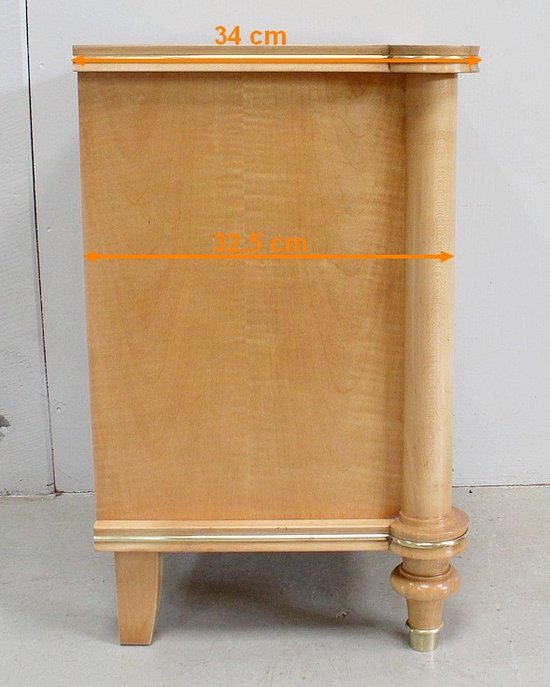 Petit Meuble de Salon en Sycomore, signé J. Leleu – 1950