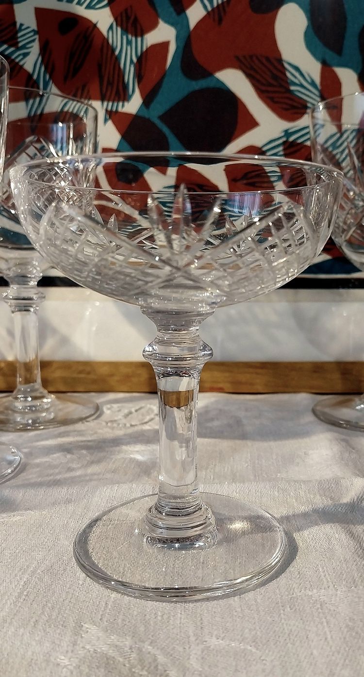 Set di bicchieri di cristallo Saint-Louis