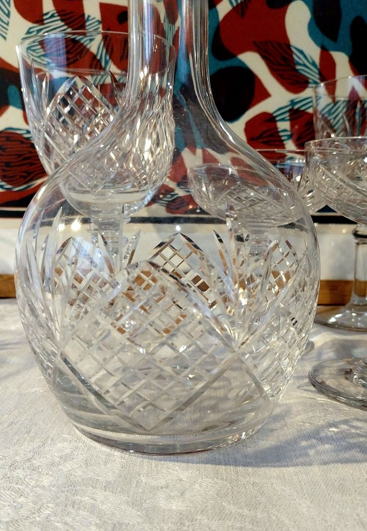 Set di bicchieri di cristallo Saint-Louis