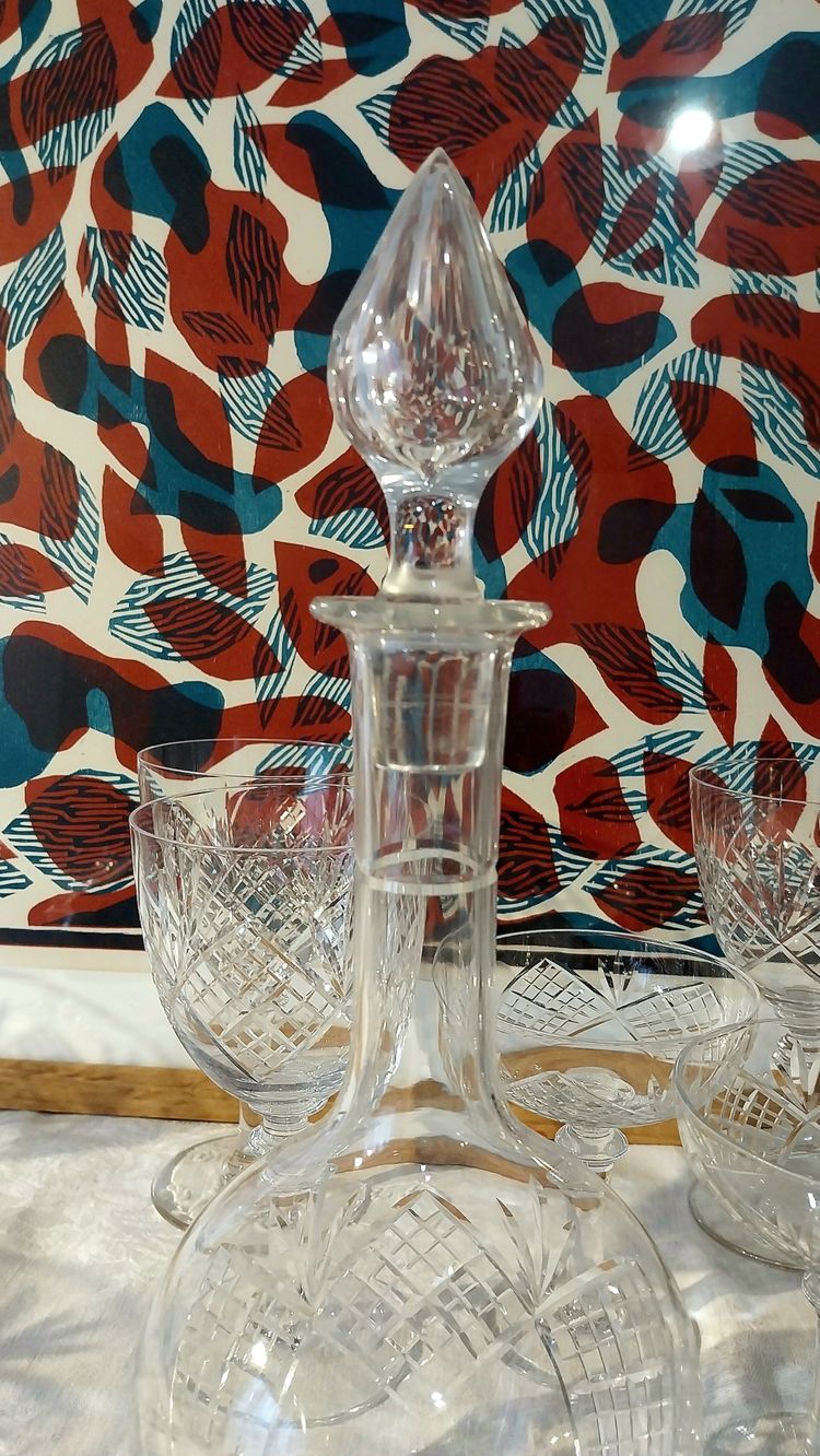 Set di bicchieri di cristallo Saint-Louis