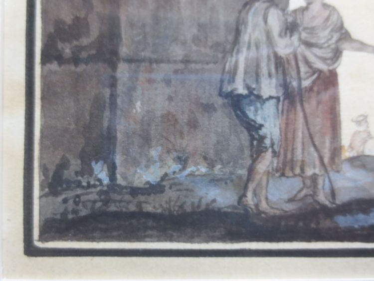 Arc de Constantin, Rome, suiveur d' Hubert Robert. 