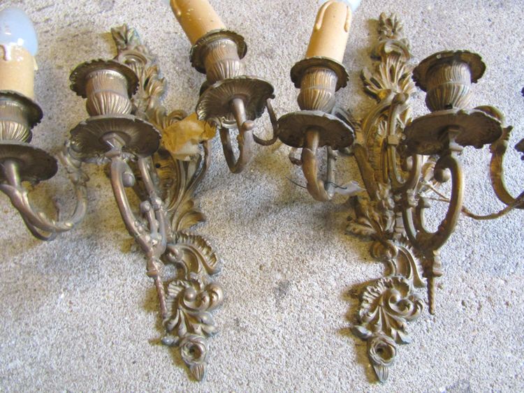 Pair of sconces
