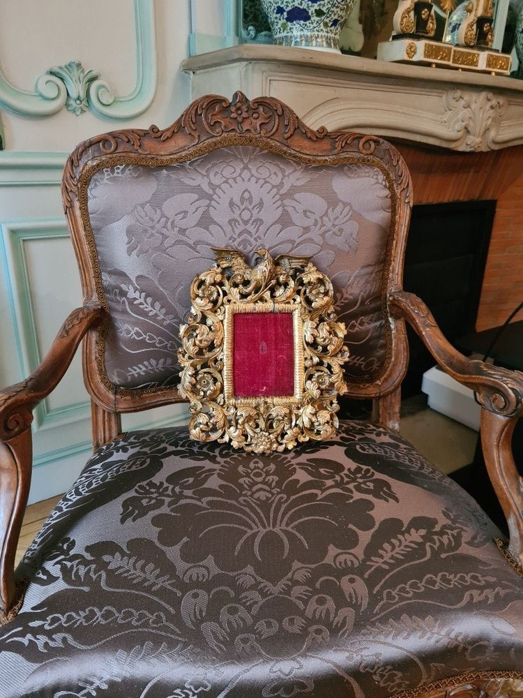 small gilded wood frame 18th century Florence