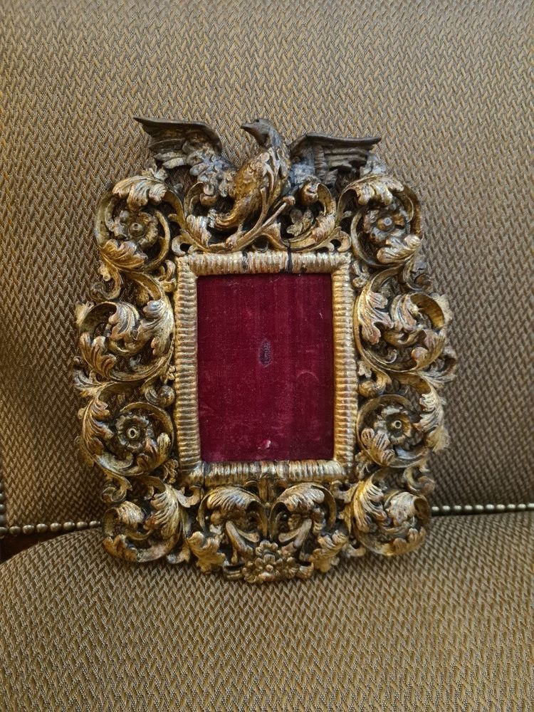 small gilded wood frame 18th century Florence