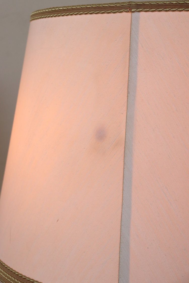 Große Tischlampe aus satiniertem Chromstahl von Goffredo Reggiani, Italien 1970er