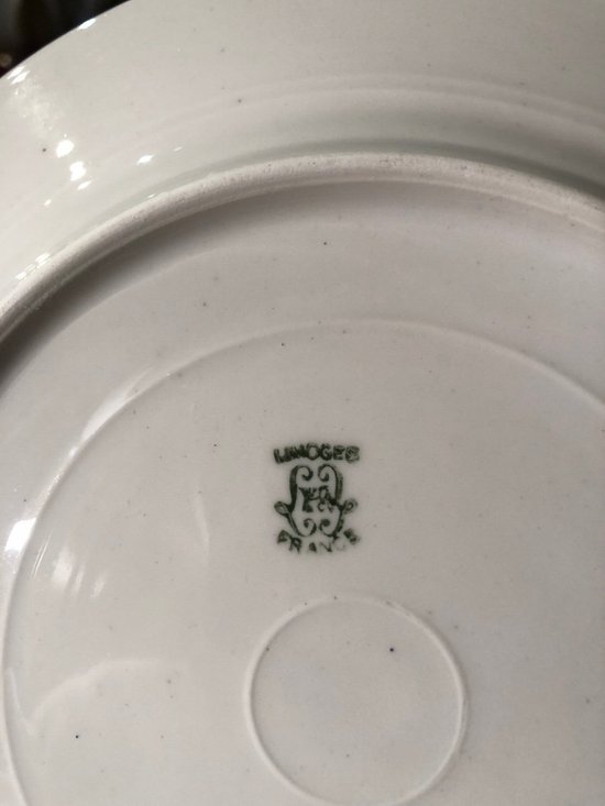 Tafelservice Limoges-Porzellan - William Guérin - 20. Jahrhundert