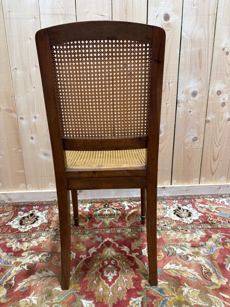 Serie von 6 Stühlen im Louis XVI-Stil