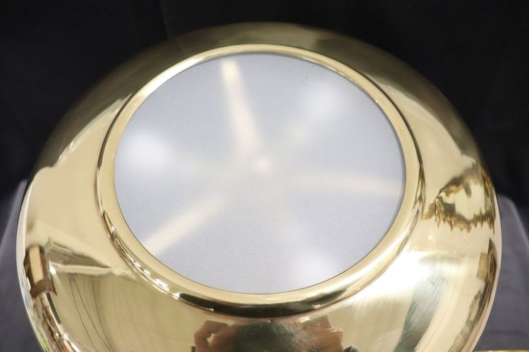 Tischlampe aus Messing im Stil von Oscar Torlasco für Lumi, 1950er Jahre