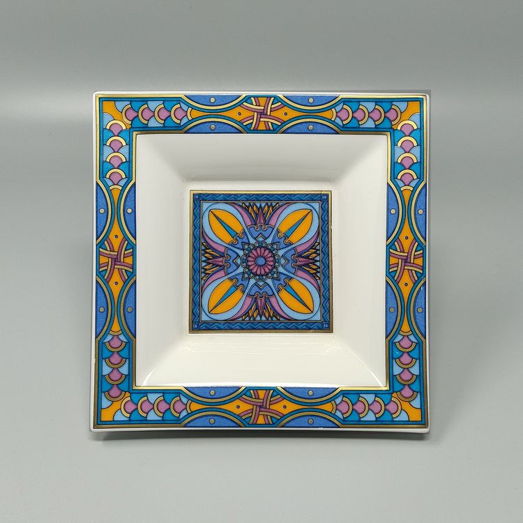 1990s Splendido posacenere o grimaldello in porcellana di Paloma Picasso per Villeroy & Boch