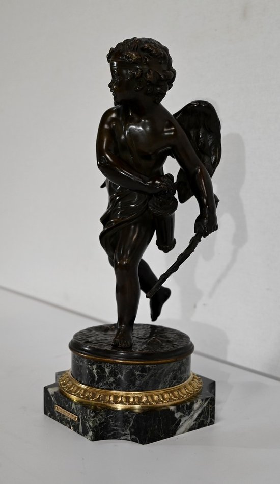 Bronzo "Cupido", dopo L-S. Boizot - Fine del XIX secolo