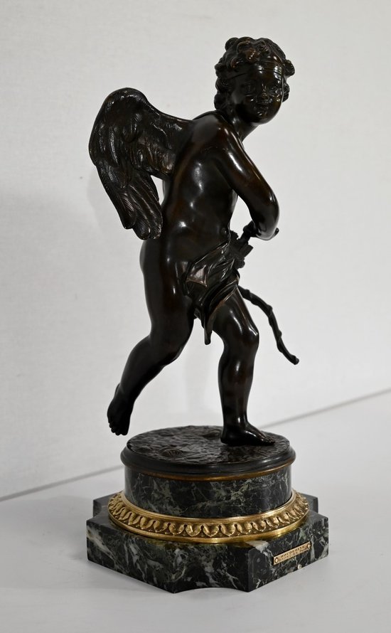 Bronzo "Cupido", dopo L-S. Boizot - Fine del XIX secolo