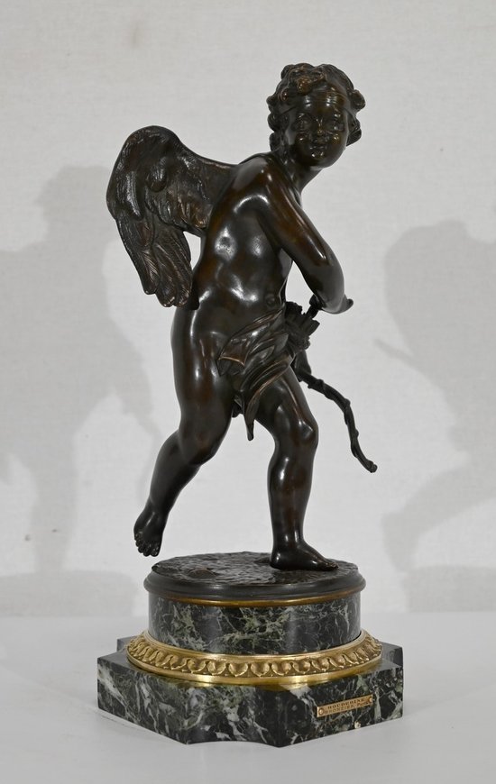 Bronzo "Cupido", dopo L-S. Boizot - Fine del XIX secolo