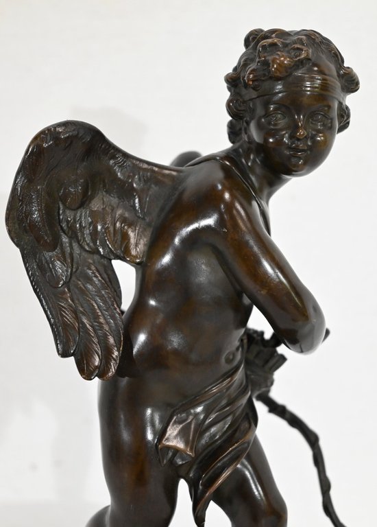 Bronzo "Cupido", dopo L-S. Boizot - Fine del XIX secolo