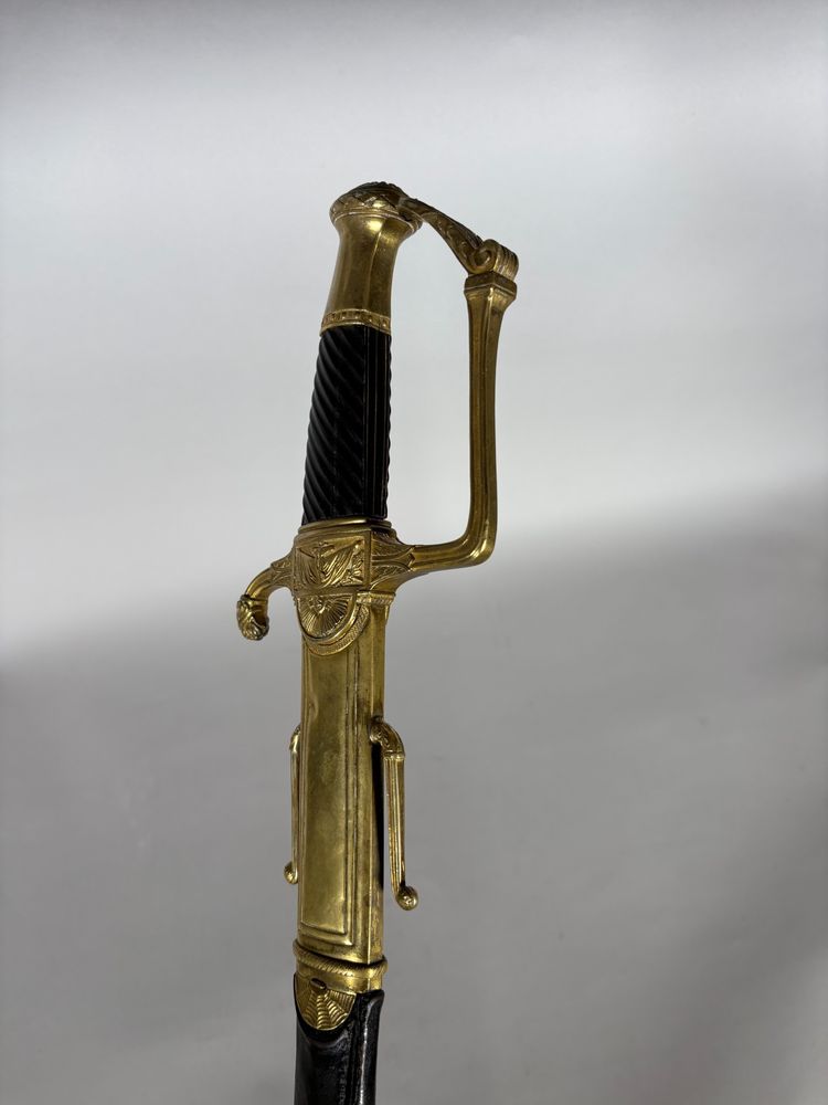 Naval officer's sword, Prairial model, Year XII, Empire, 19th century