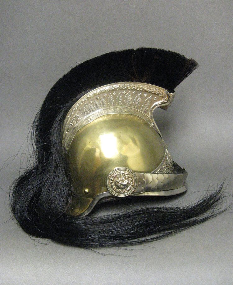 Casque Troupe De Gendarme A Cheval Mle 1912.