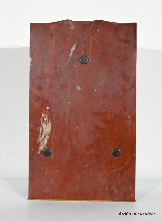 Stele in bronzo e marmo, "La Pensée", di H. Chapu - Fine XIX secolo