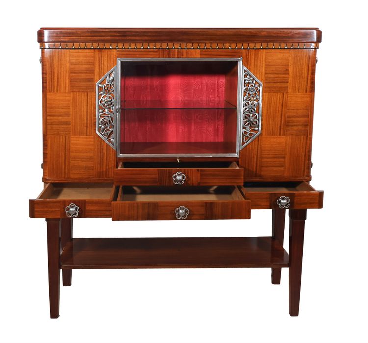 Art Deco sideboard in rosewood and mahogany - Louis Majorelle (1859-1926)