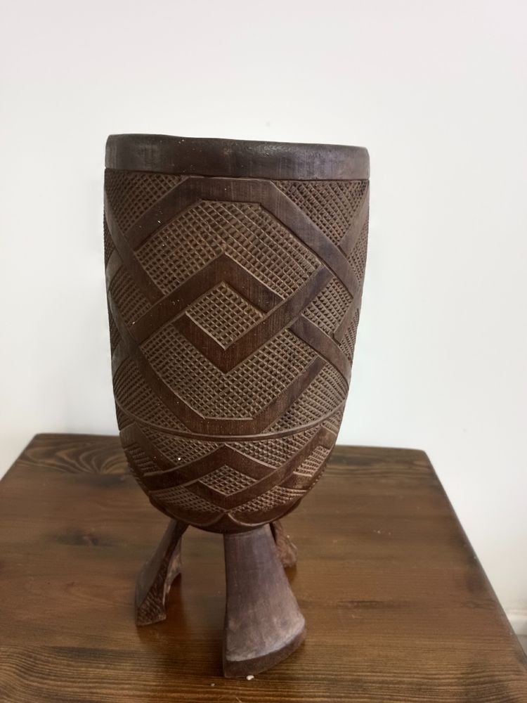 Bol Kuba à décor géométrique
