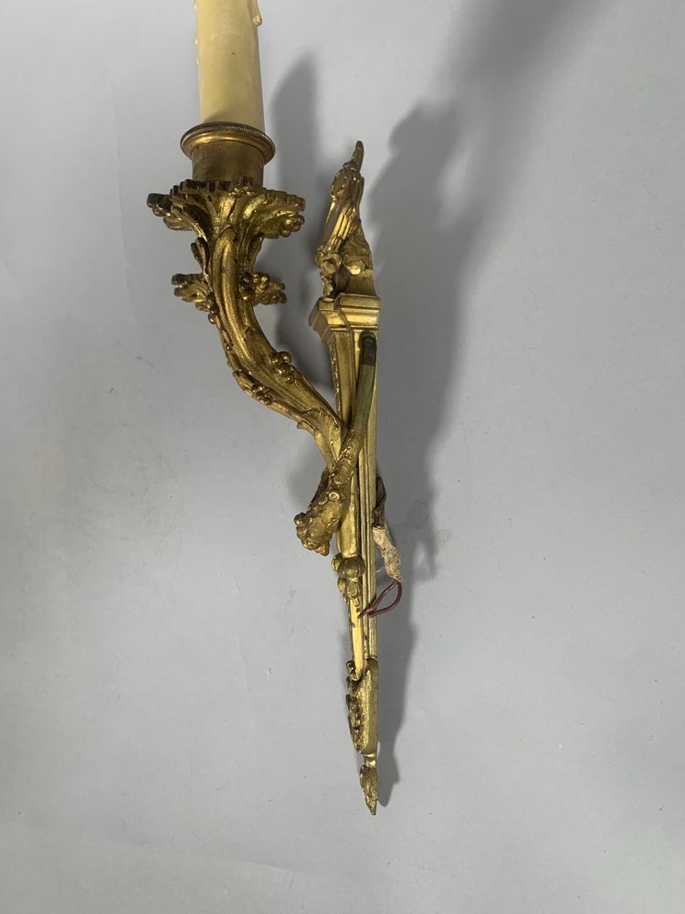 Pair of Louis XVI period wall sconces