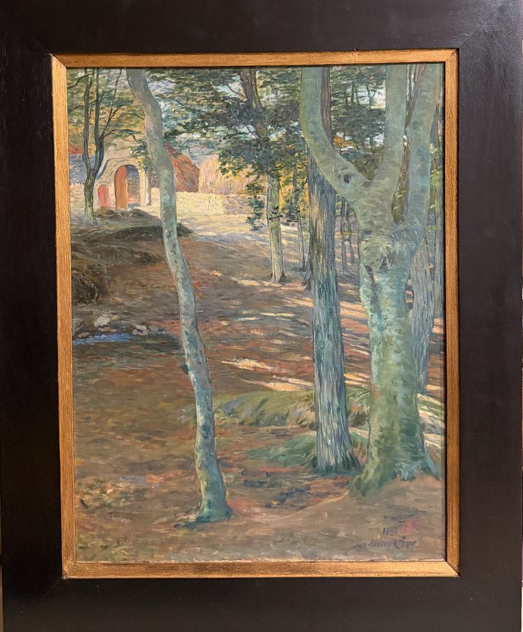 Lucien Ott (Paris, 1872 – Villeneuve-Saint-Georges, 1927) - Breton Landscape, 1898