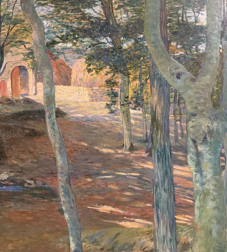 Lucien Ott (Paris, 1872 – Villeneuve-Saint-Georges, 1927) - Breton Landscape, 1898