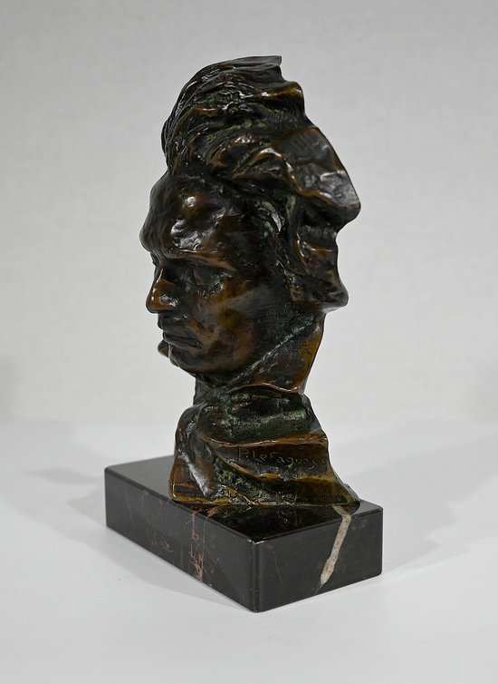 Bronzo "Beethoven" di P. Le Faguays -1930