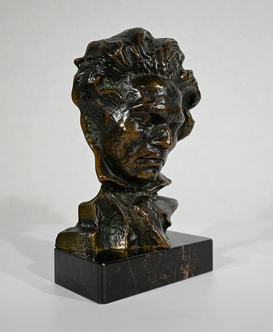 Bronzo "Beethoven" di P. Le Faguays -1930