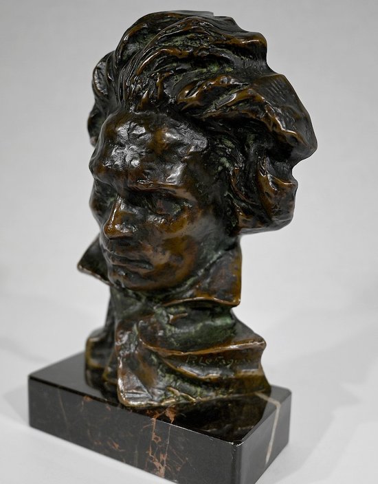 Bronzo "Beethoven" di P. Le Faguays -1930